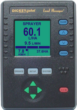 Land Manager Sprayer Control